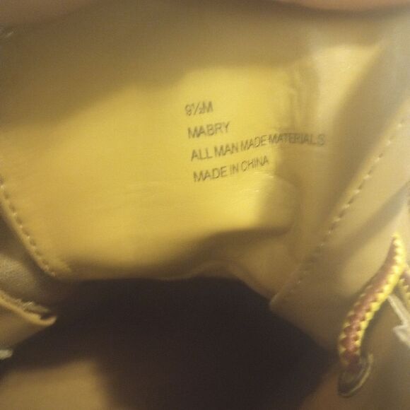 Women's hiking/work boots with zipper and lace up closure - Picture 8 of 8